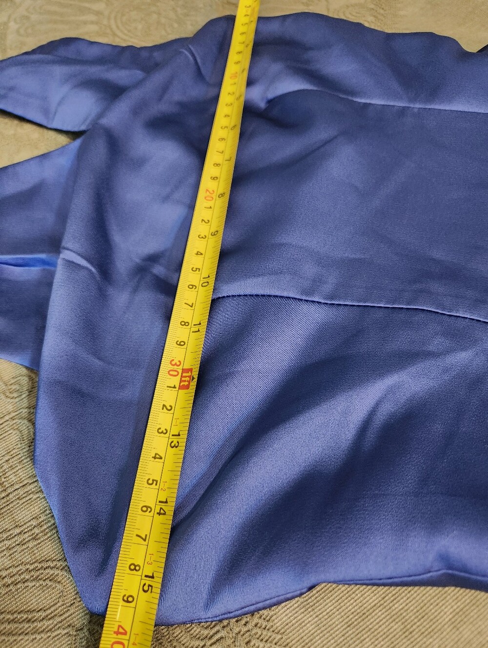 Elegant Blue Halter Pleated Evening Dress - AZAZIE Nayeli - Picture 11 of 15
